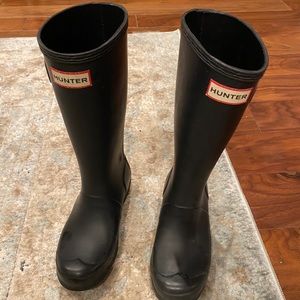 Hunter rain boots